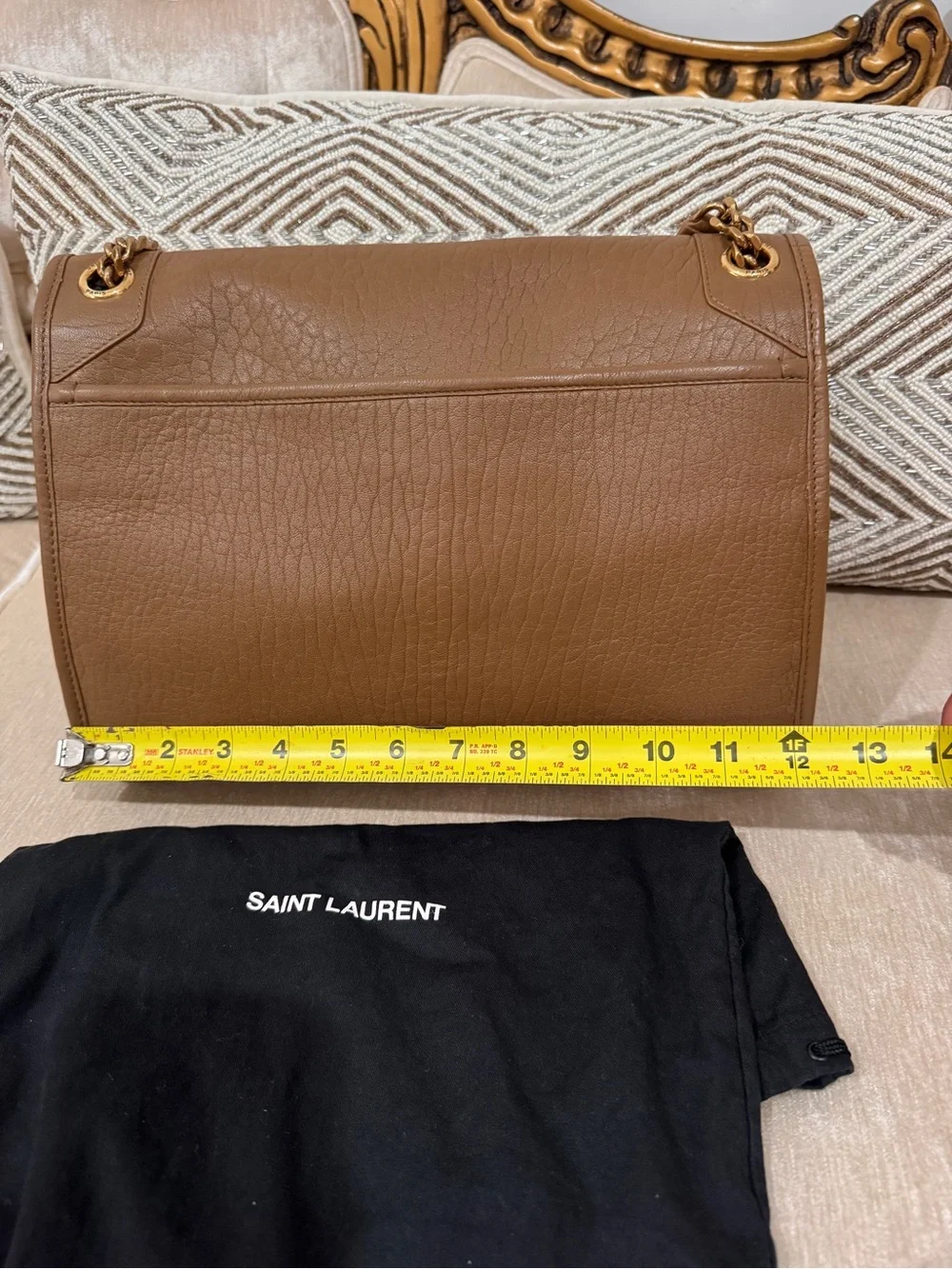 Saint Laurent NIKI LARGE IN GRAINED LAMBSKIN
